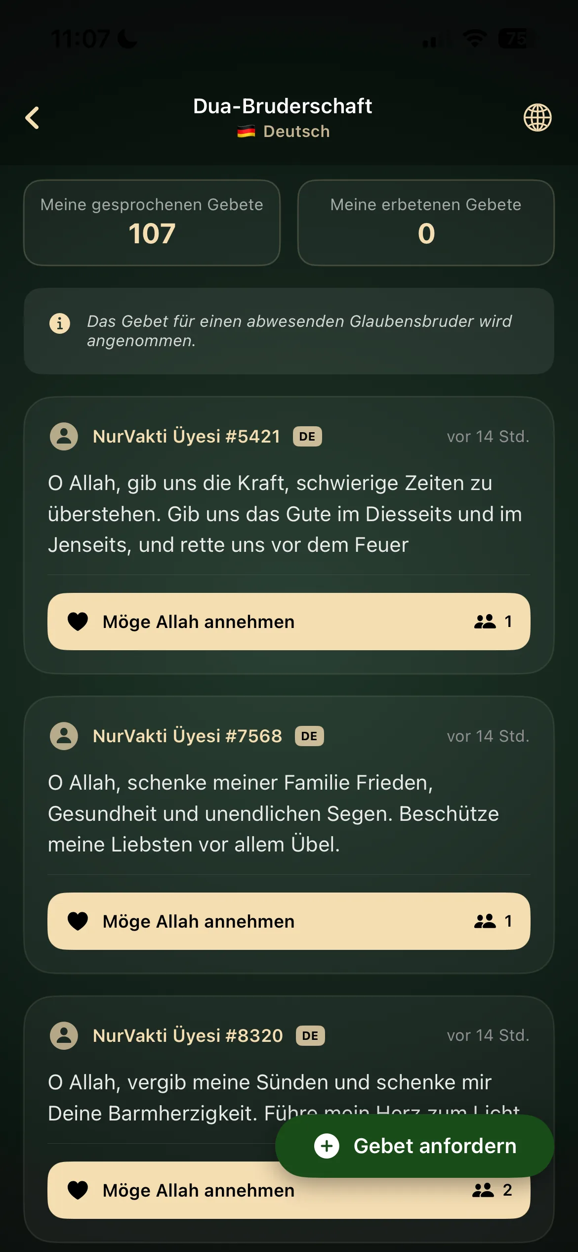 Gebetsbruderschaft