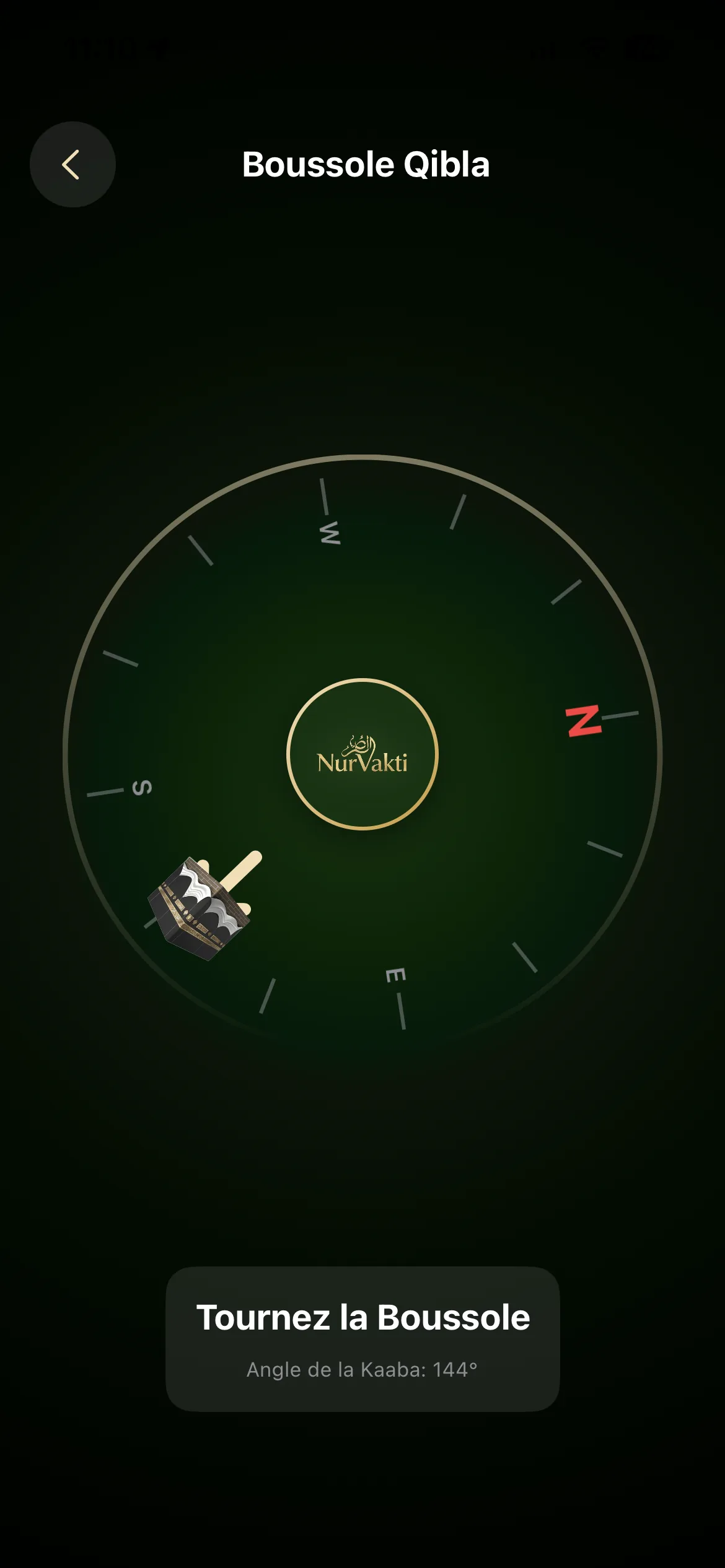 Boussole Qibla