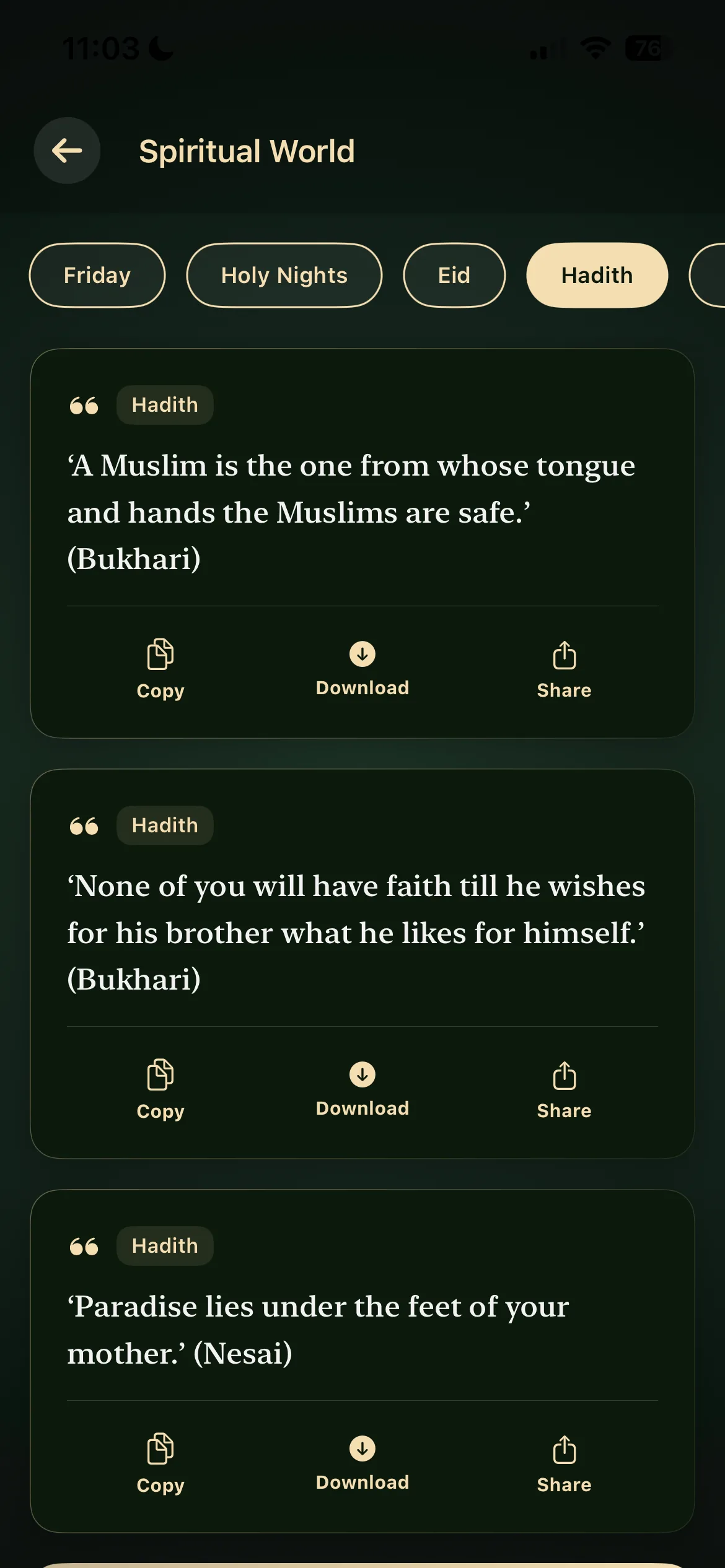 Messages
