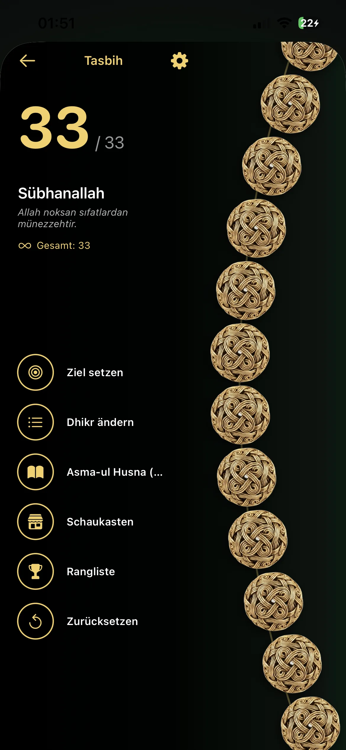 Dhikr-Zähler